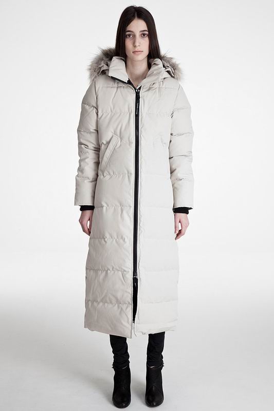 Canada Goose Mystique Parka White Womens outlet store
